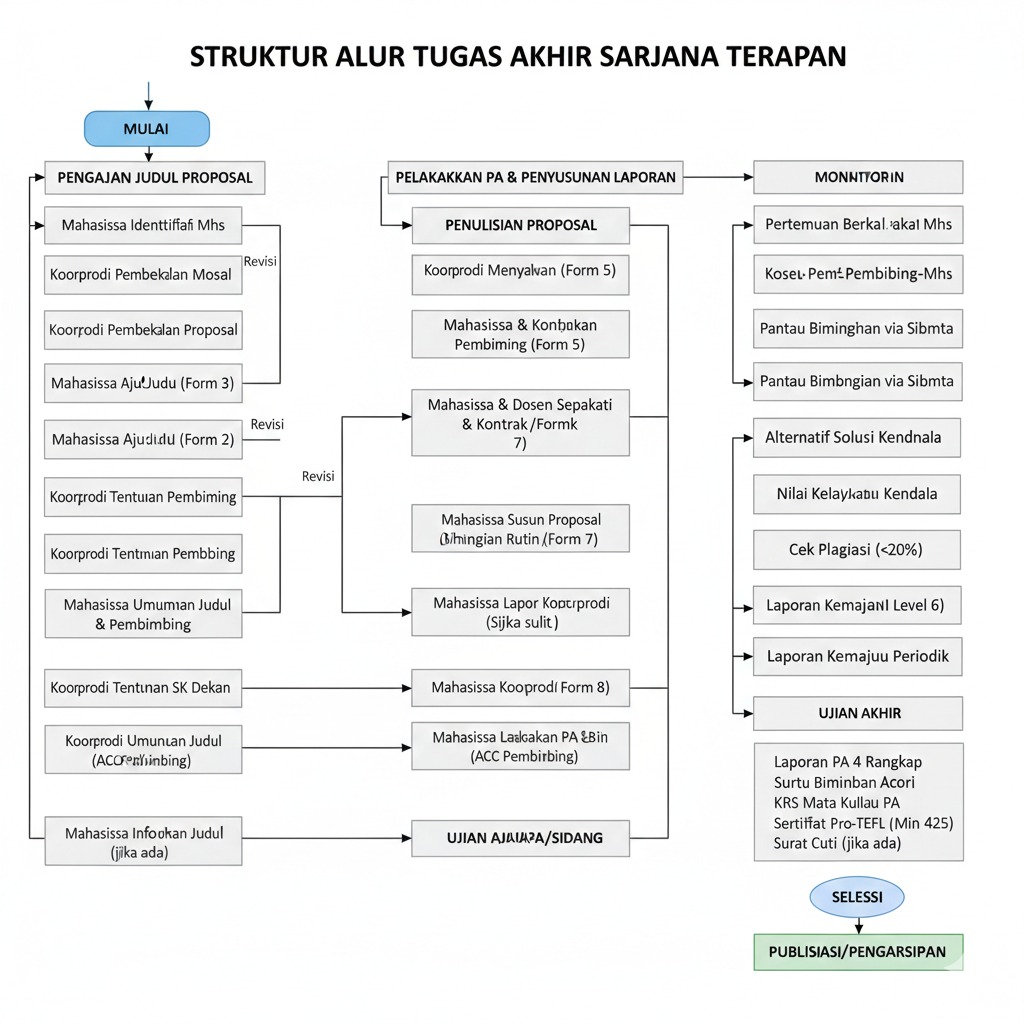 Alur Tugas Akhir Prodi D4 Teknik Sipil